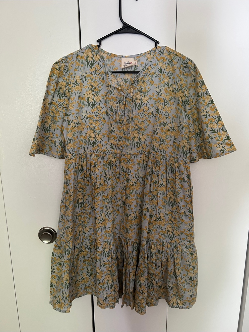 Floral baby doll dress